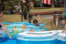 Photo Playing in the pool!