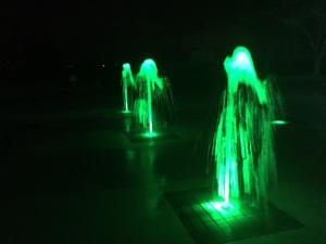 緑の噴水