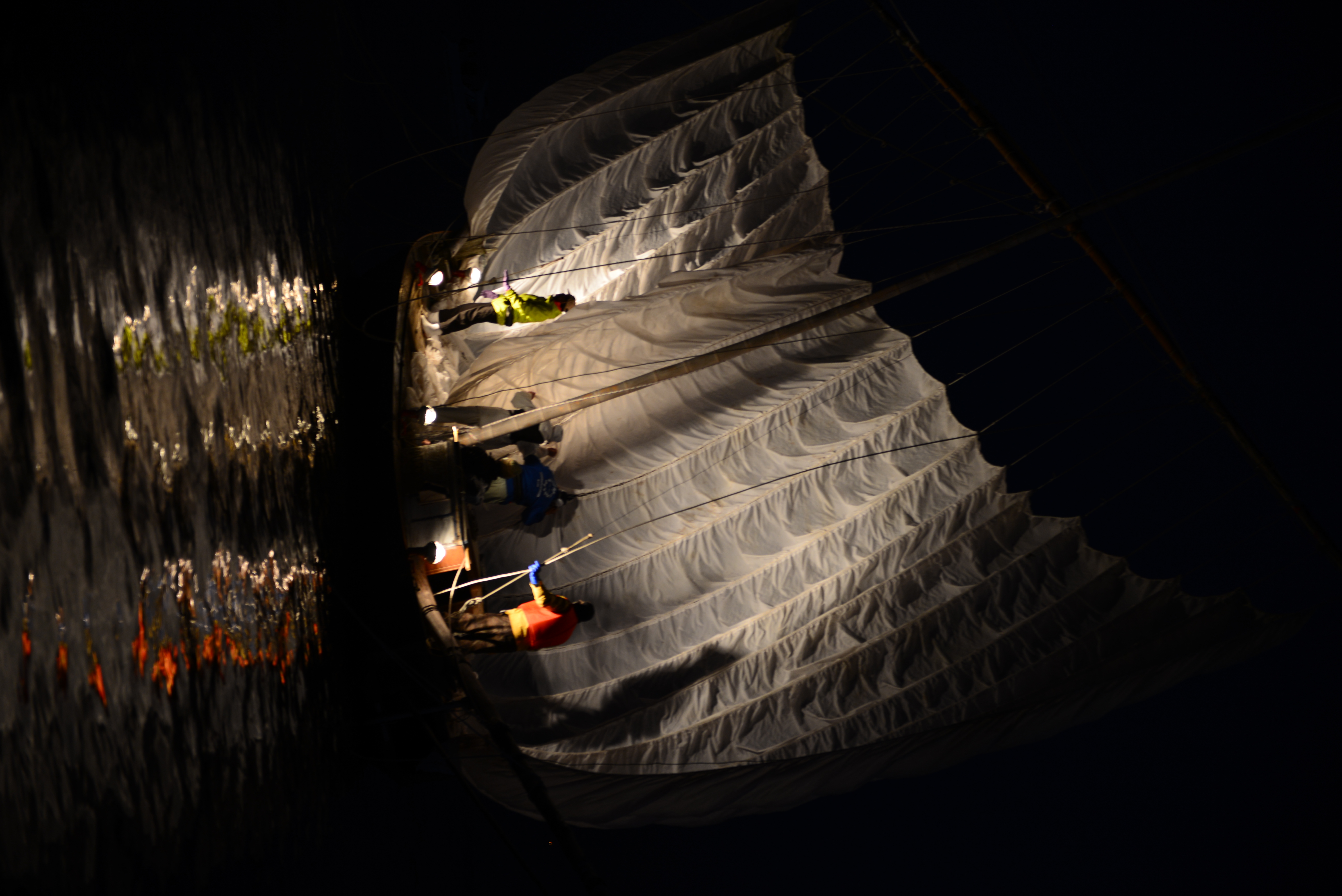 11闇夜の帆引き漁