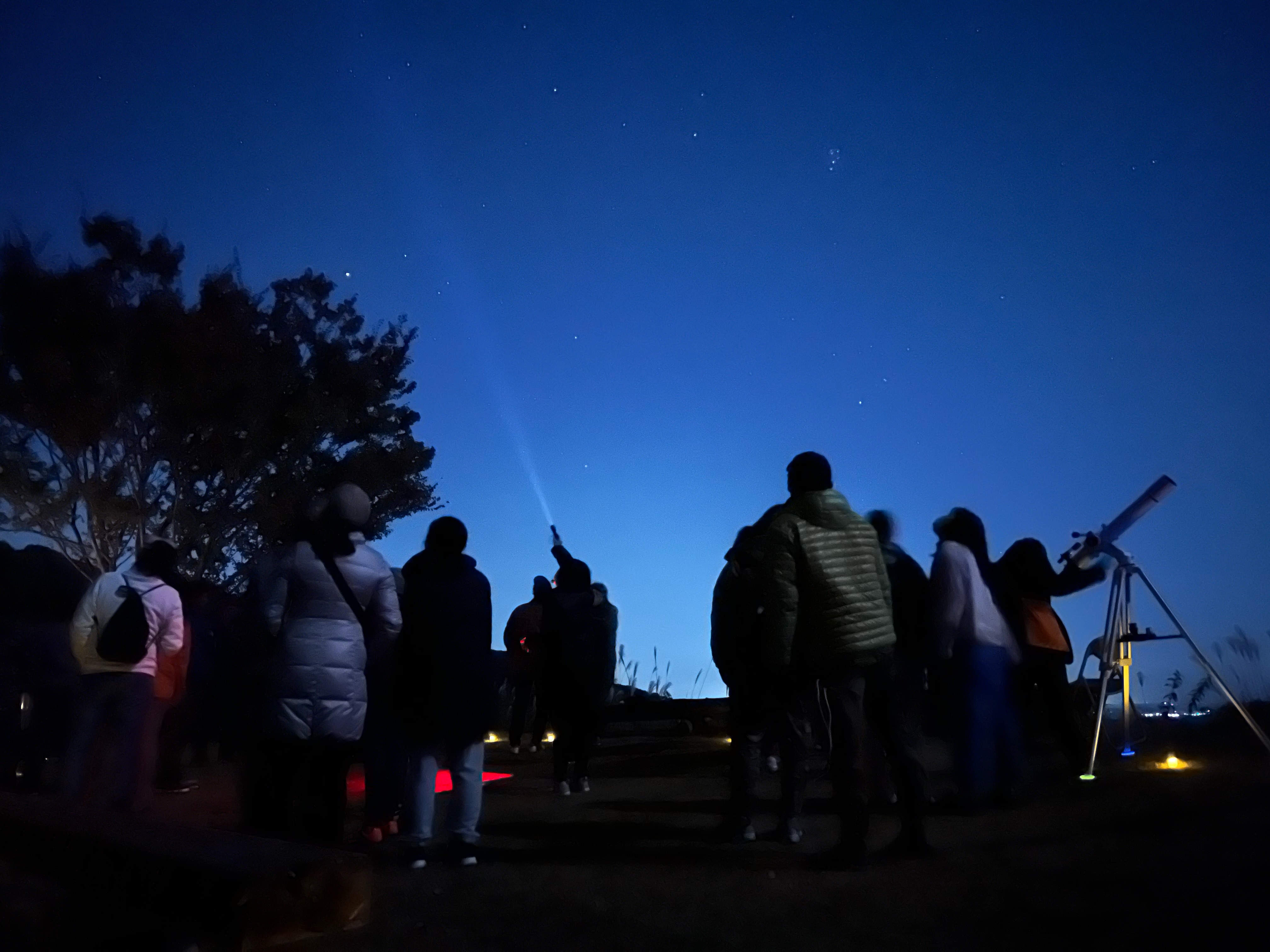 星空鑑賞イベント広告用