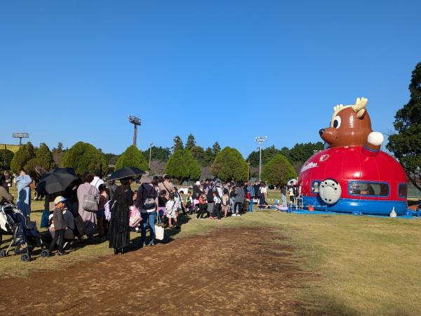 かすみがうら祭_ふわふわしかお